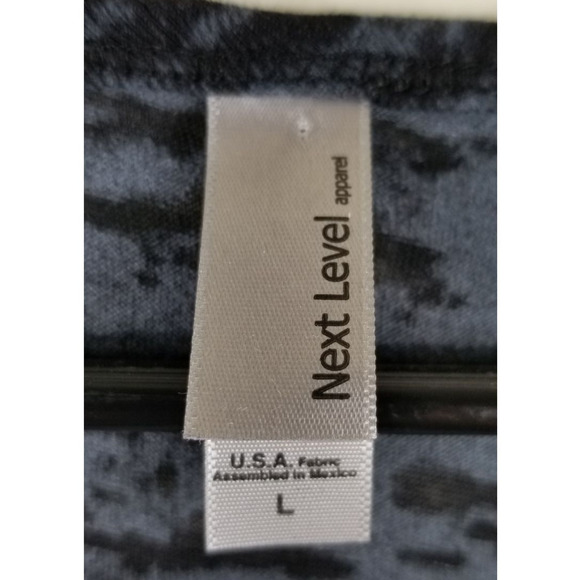 Next Level Yoga Gangster Burn-out Athletic Workout Tank Women's  L - Picture 4 of 5